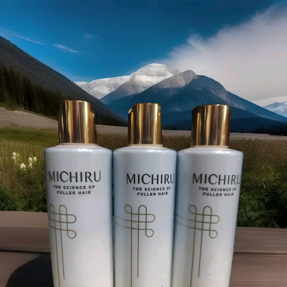 Michiru Silicone Free Hydrating Conditioner 9 fl oz w/ Yuzu & Peony Extract 3 PK